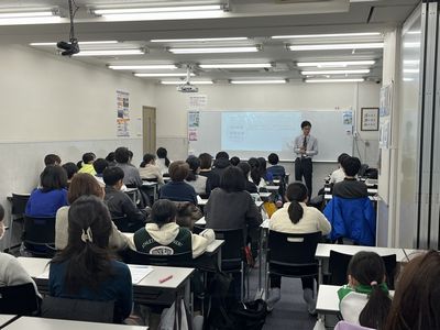 ▲親子で一緒にお話しを聞いてもらいました！