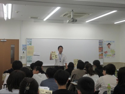 校長の村上より夏期講習説明！