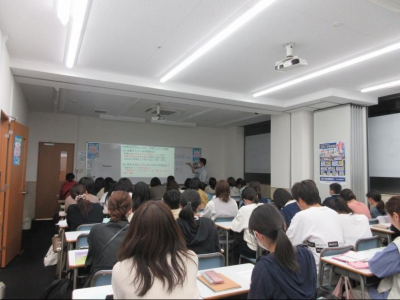期末テスト対策説明をしています！