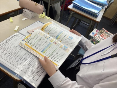 しっかり職員がワークチェックをしています！