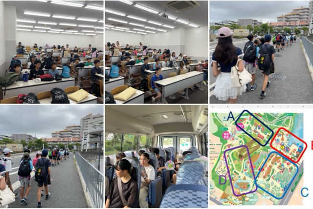 ▲少し曇り空でしたが子どもたちは笑顔いっぱい