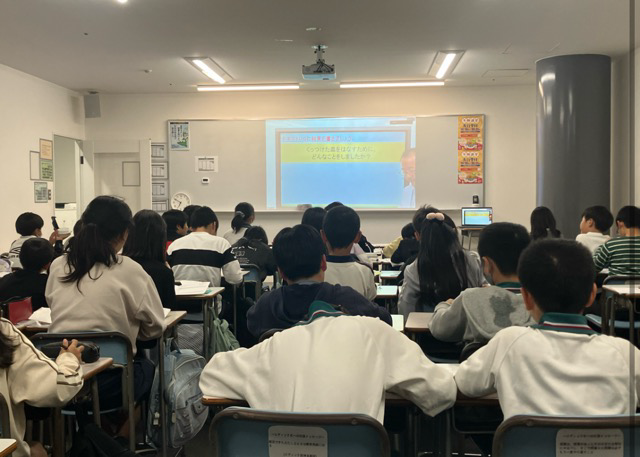 実験の合間に講義が入ります