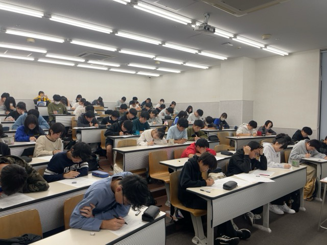 朝から突破ゼミで入試問題演習