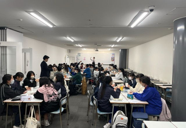 まずはみんなで”期末テストよくがんばりました！”