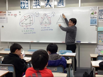テスト範囲の授業の様子