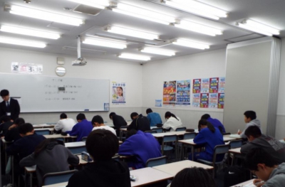 定期テストを想定した雰囲気で実施!