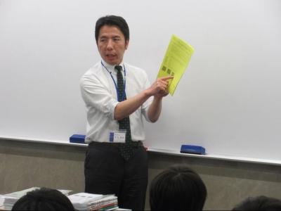 村上校長からエディック生のきまりについて説明！