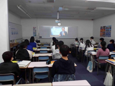 集団指導責任者からのメッセージも届きました!