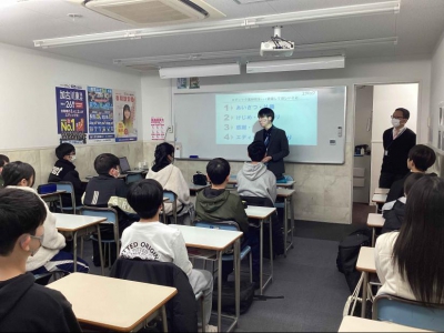 ▲伊藤校長は2026年度の方針を語りました！