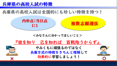 最新の入試情報を共有！