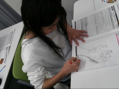 デッサンの練習　すごく上手！