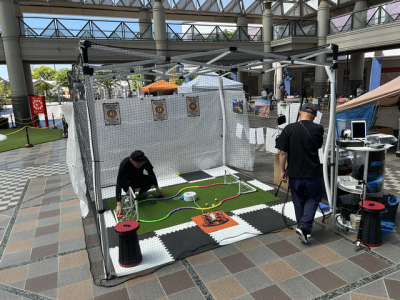 ▲前回大人気のドローン体験会も実施します！