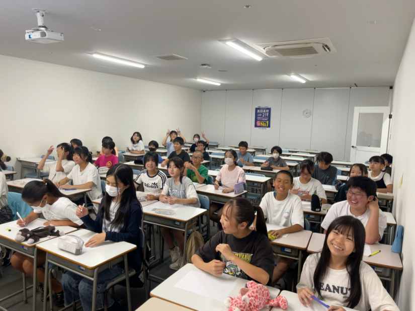 毎回笑顔の溢れる授業です