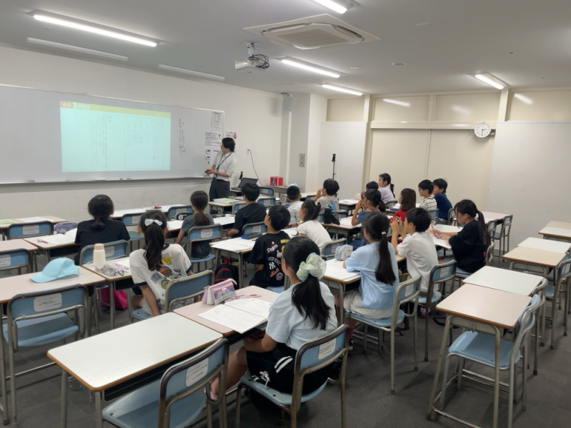 先生も真剣です