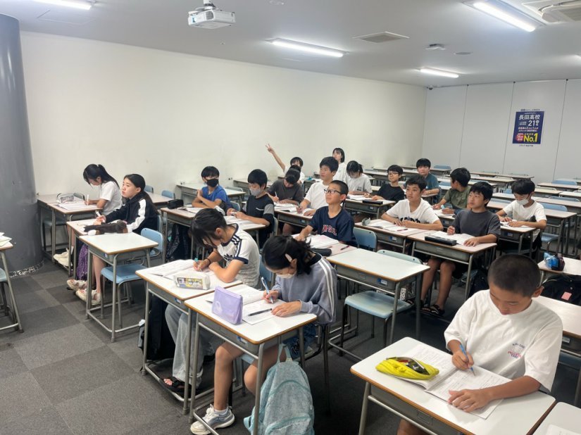 小学生は来週修了テスト！