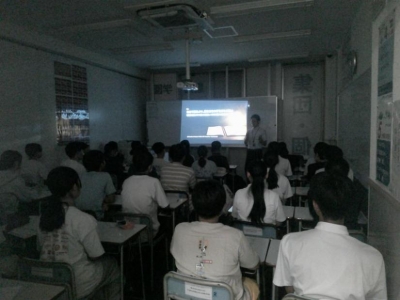 ★学年毎に月初集会を行い、学習の動機付けを行いました。