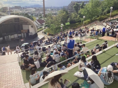 ▲9/13(日)は、500名を超えるエディック生が、1日思い切り楽しみました！
