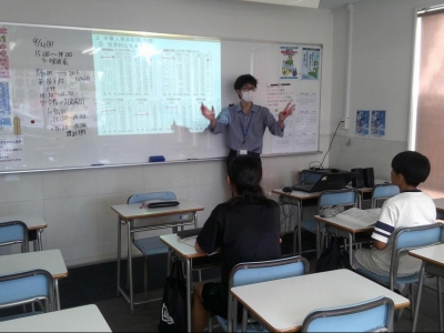 学校別テスト対策の様子