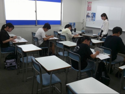 学校別テスト対策の様子