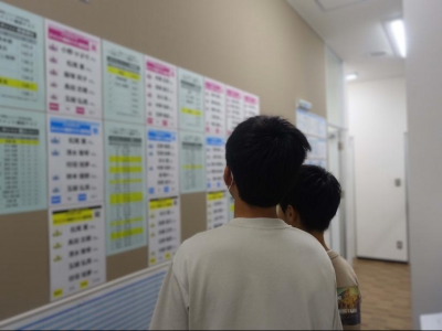 成績優秀者は貼り出しがあるので高得点目指して頑張ります！