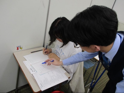 ケアデーが終わる頃には笑顔になってます