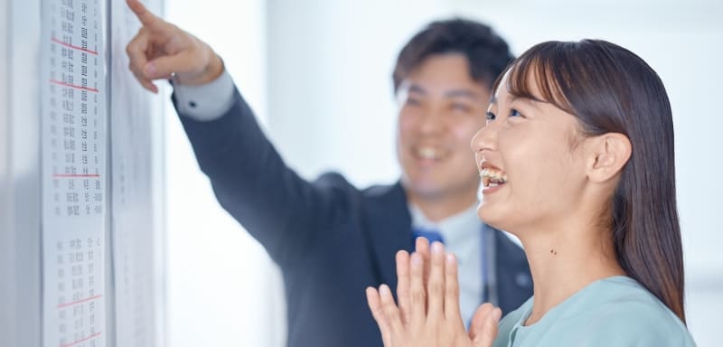 成績掲示と表彰制度